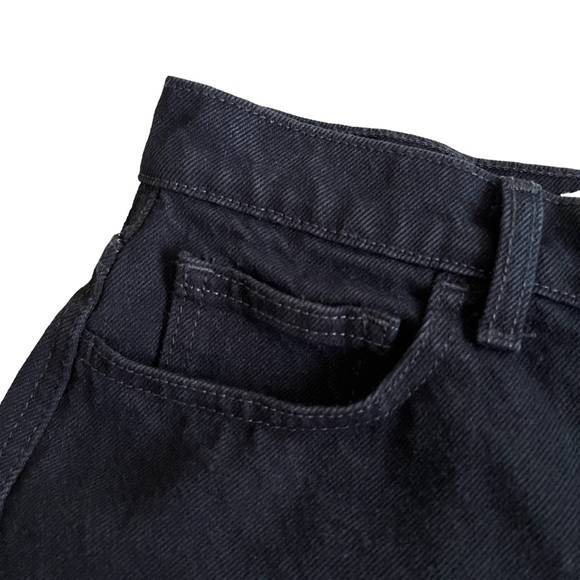 American Apparel The High Waisted Cuff Short Black 27 - Picture 5 of 16